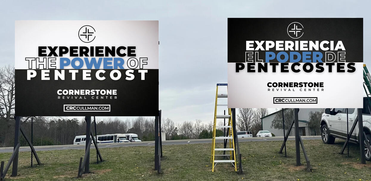Custom Banner's Indoor and Outdoor options